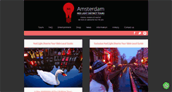 Desktop Screenshot of amsterdamredlightdistricttour.com
